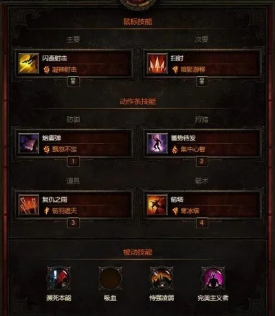 暗黑破坏神3猎魔人技能搭配　暗黑破坏神3猎魔人技能搭配2020