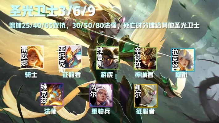 《云顶之弈S5》圣光卫士转职合成攻略：避免黑暗装备，成功转职指南