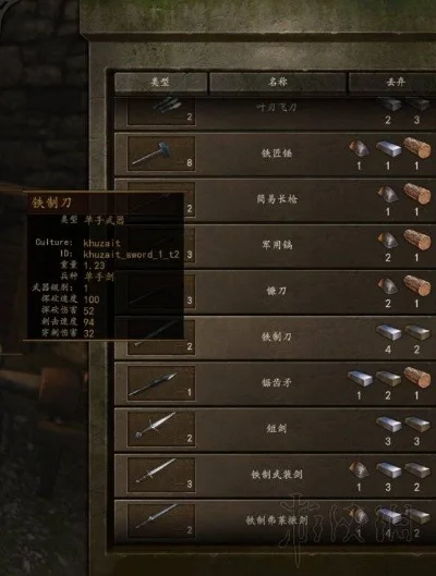 《骑马与砍杀2》木炭高效获取攻略：铁匠铺烧制、家族战争、任务活动多途径