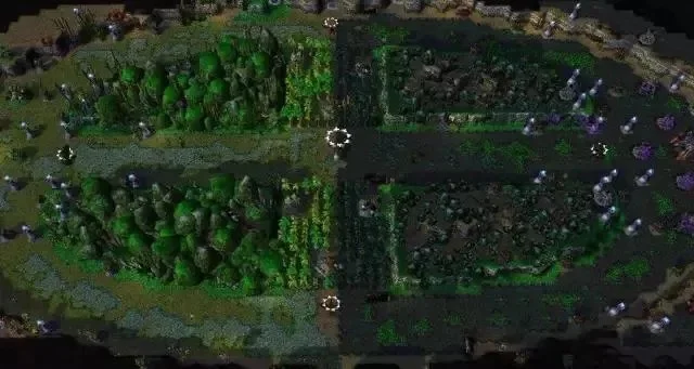 魔兽争霸坟场建造位置详解：常规地图、DOTA商店及魔兽世界墓室坐标