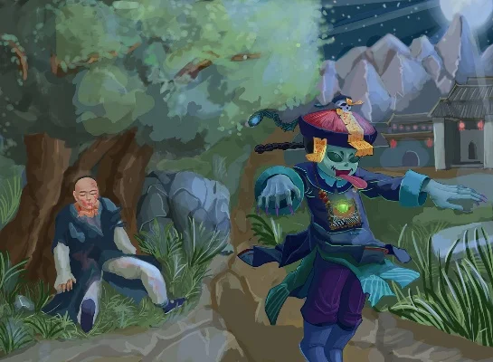 详细步骤教学：绘制僵尸插画教程