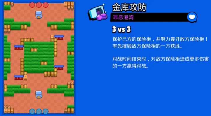 荒野乱斗金库攻防攻略：核心策略与英雄推荐
