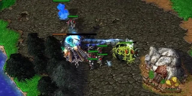 魔兽争霸3开矿攻略：种族应对策略及骚扰应对技巧