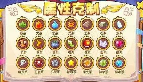 洛克王国克制恶魔系-光明神圣冰克制恶魔